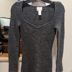 H&M Gray Sweater Dress women's size X-small